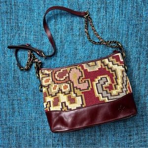 Patricia Nash Salvina Peruvian Tapestry Crossbody Bag